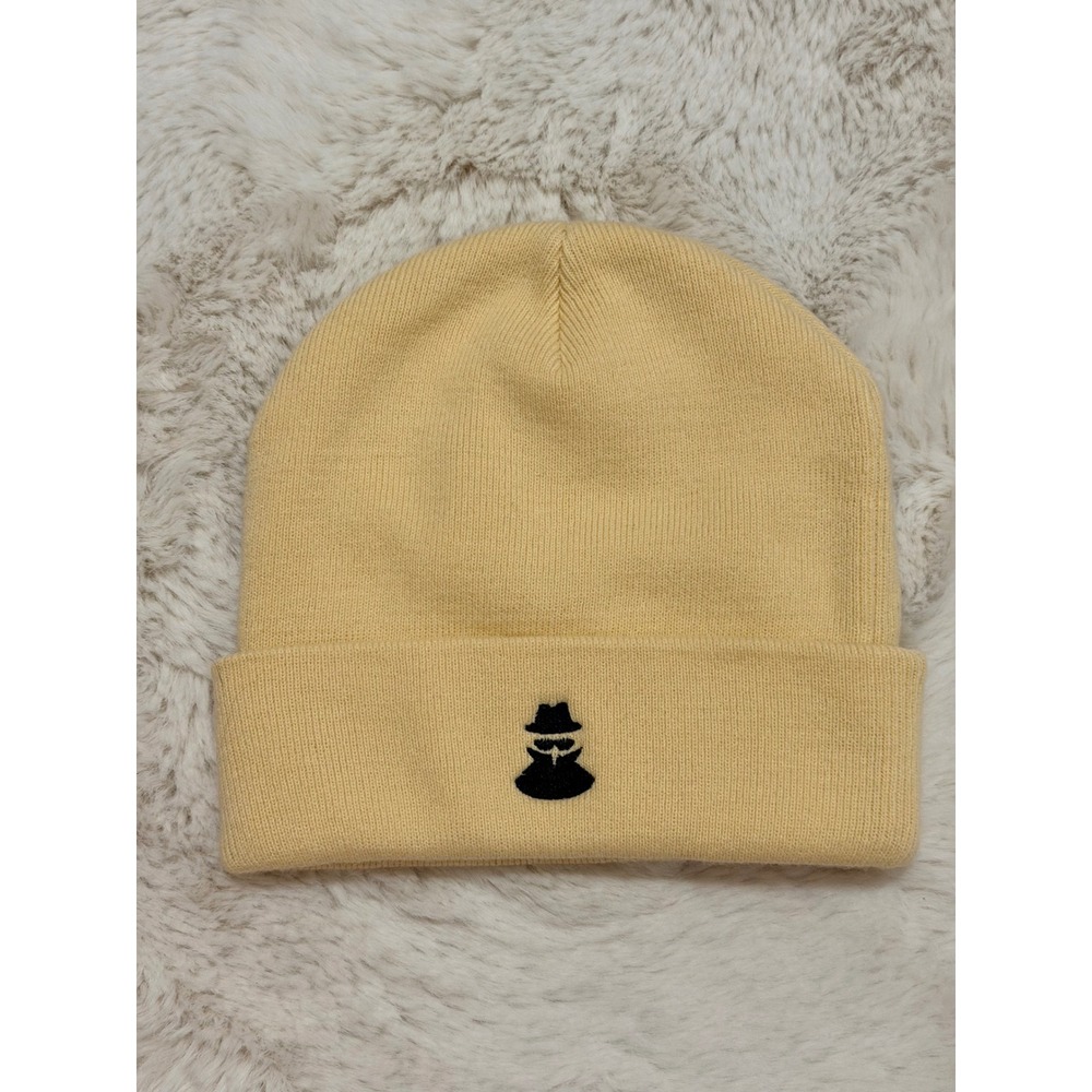 Men's Primo Golf Apparel Beanie- light yellow